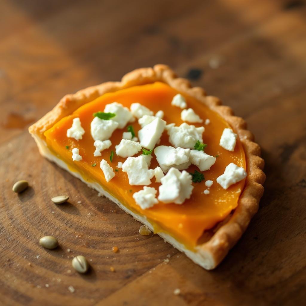 variante tarte butternut fromage de chèvre