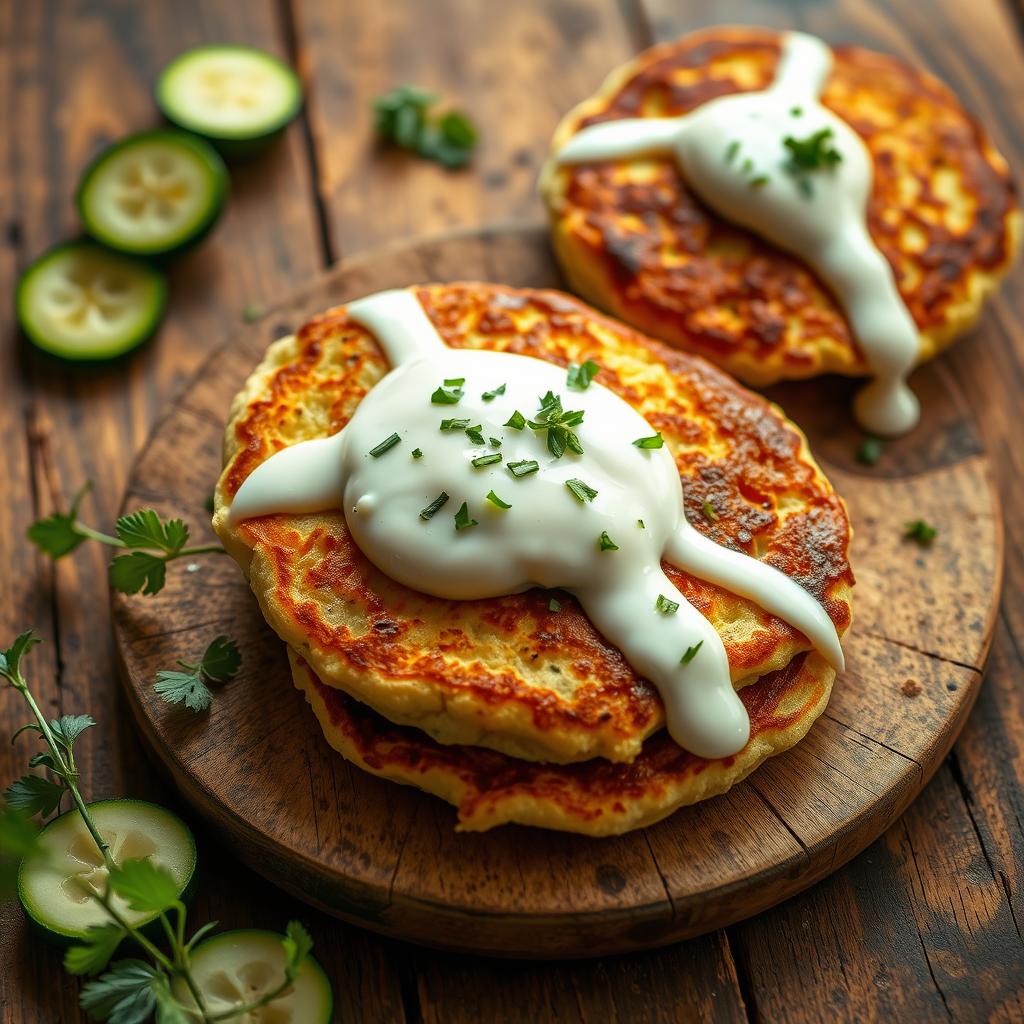 recette pancakes courgettes