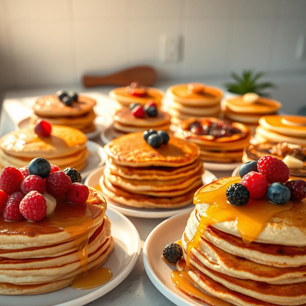 variantes de pancakes au yaourt